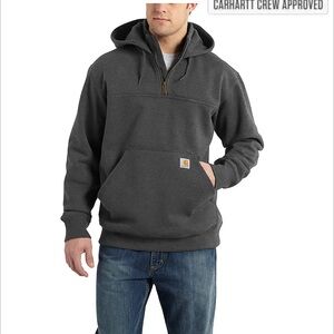 CARHARTT RAIN DEFENDER® LOOSE FIT HEAVYWEIGHT QUARTER-ZIP HOODIE